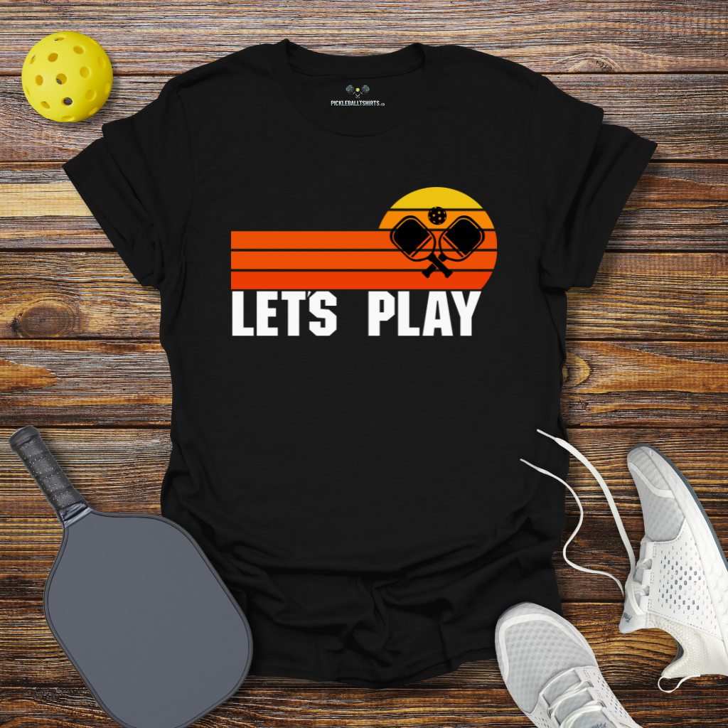 Funny Pickleball Shirt β Let's Play Pickleball T-Shirt