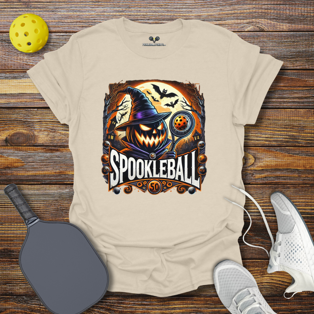 Funny Pickleball Shirt β Spookleball Halloween T-Shirt
