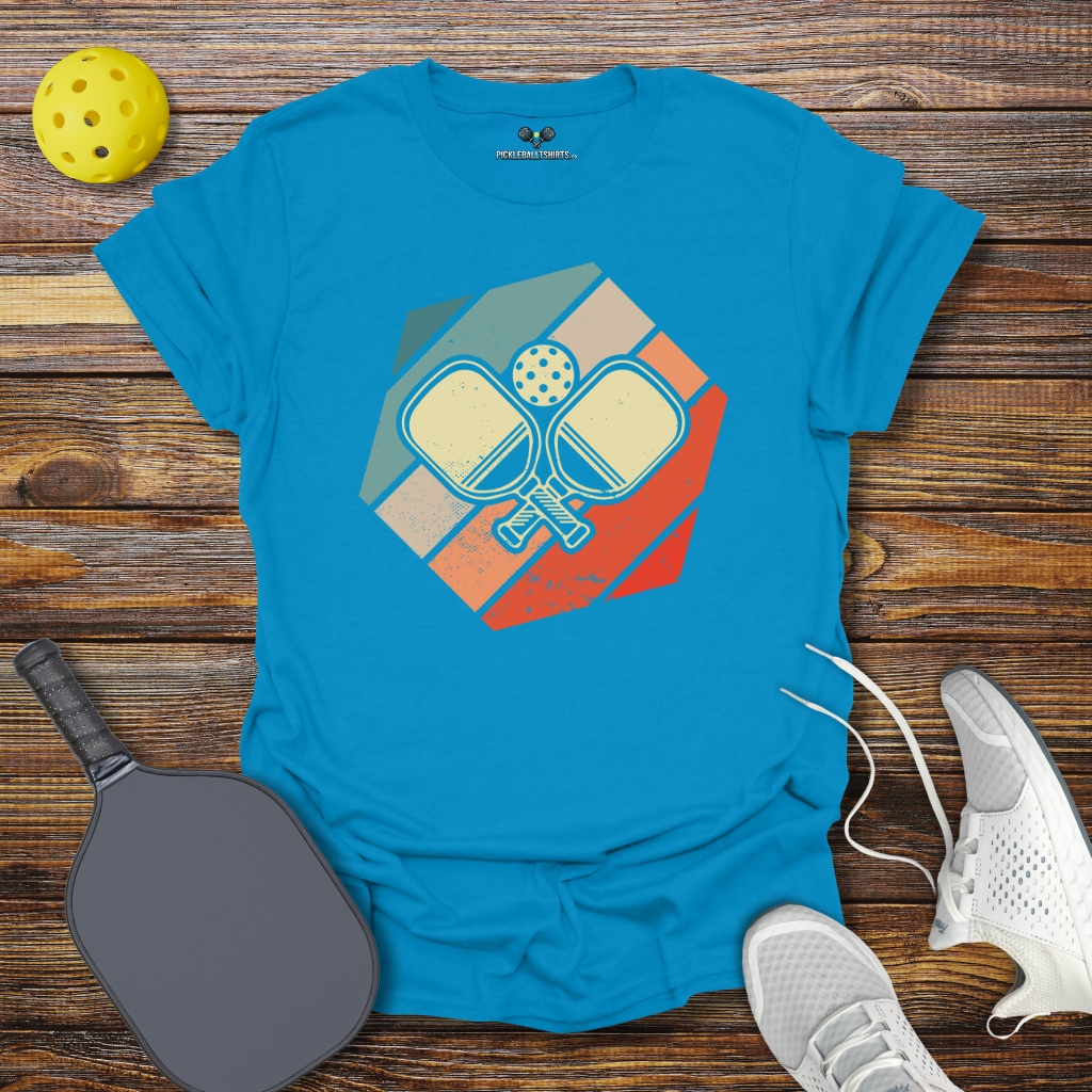 Funny Pickleball Shirt β Pickleball Retro Padles T-Shirt