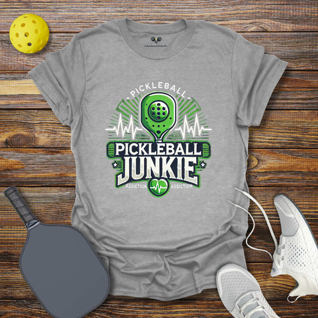 Funny Pickleball Shirt β Pickleball JUNKIE T-Shirt