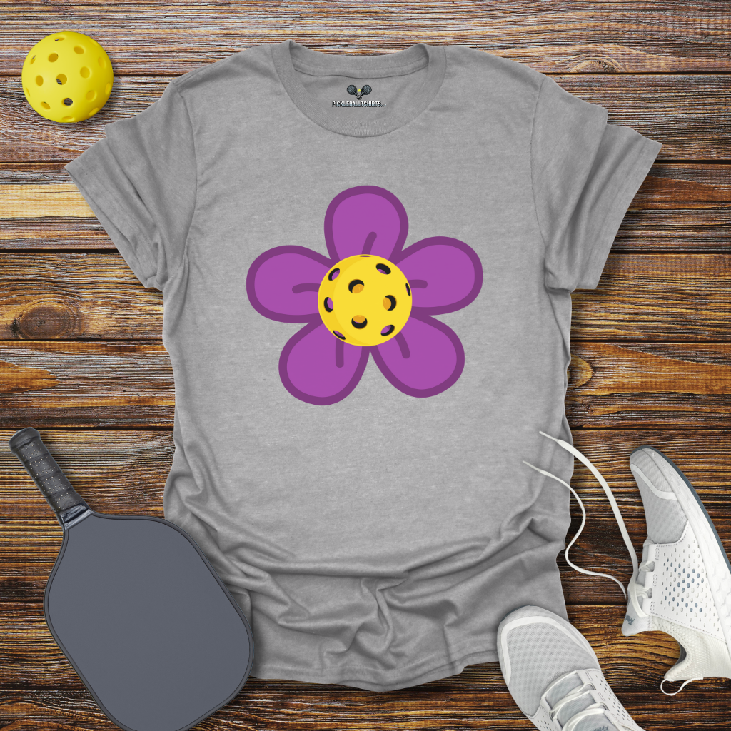 Funny Pickleball Shirt β Pickleball Flower T-Shirt