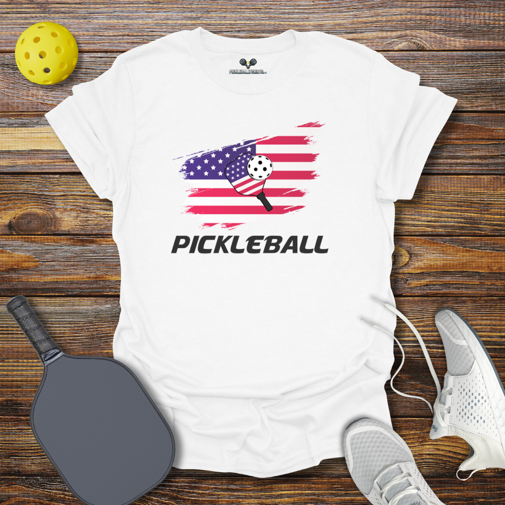Funny Pickleball Shirt β Pickleball USA T-Shirt