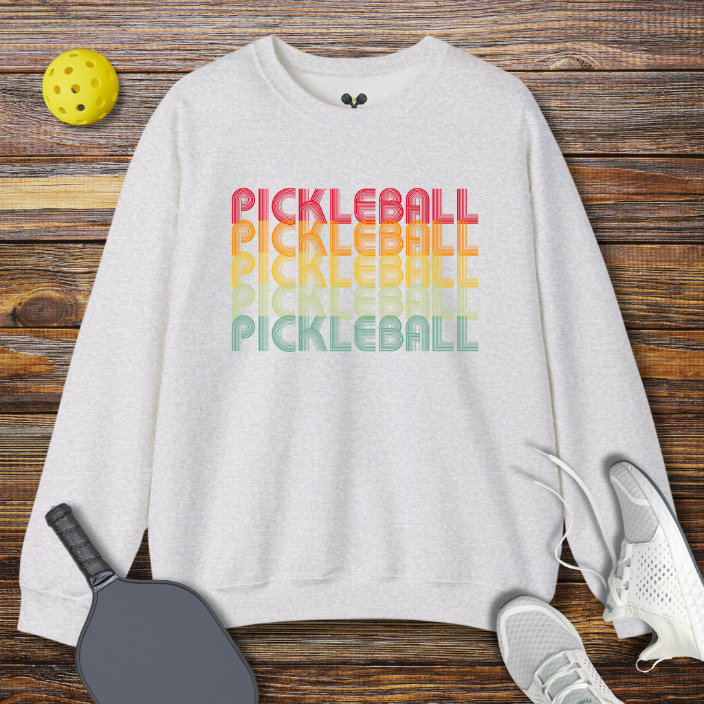 Pickleball Retro Sweatshirt