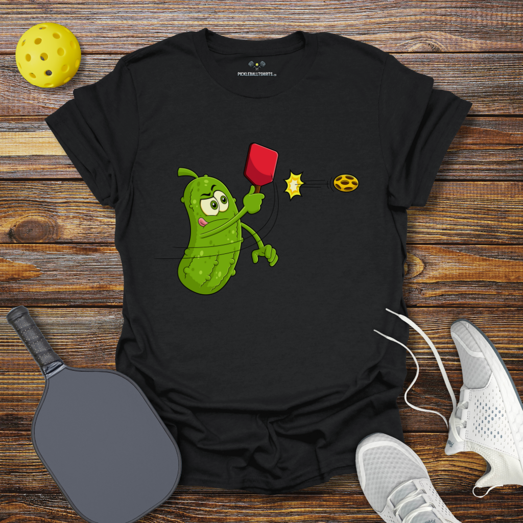 Funny Pickleball Shirt –  Pickle Playing T-Shirt