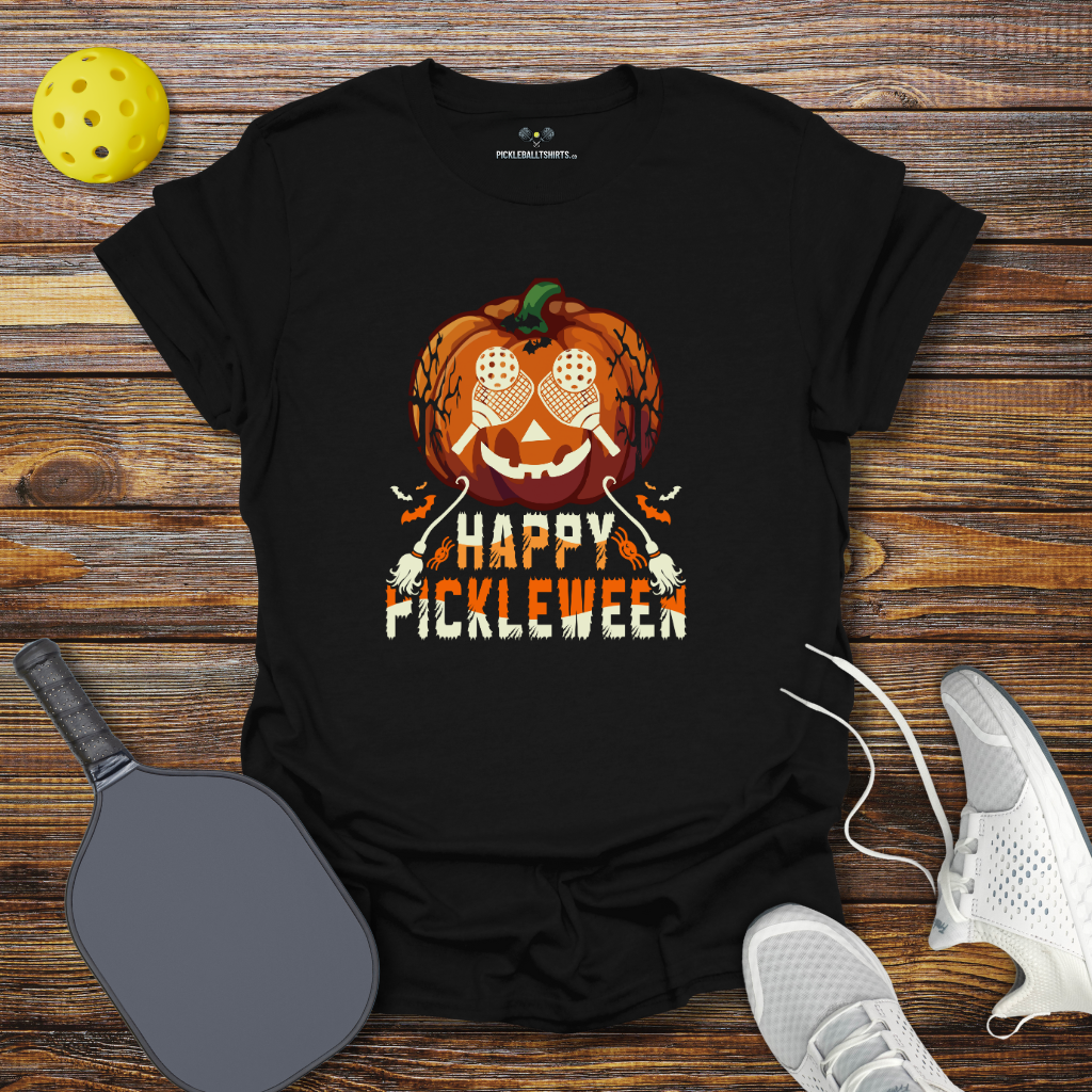 Happy Pickleween Halloween T-Shirt