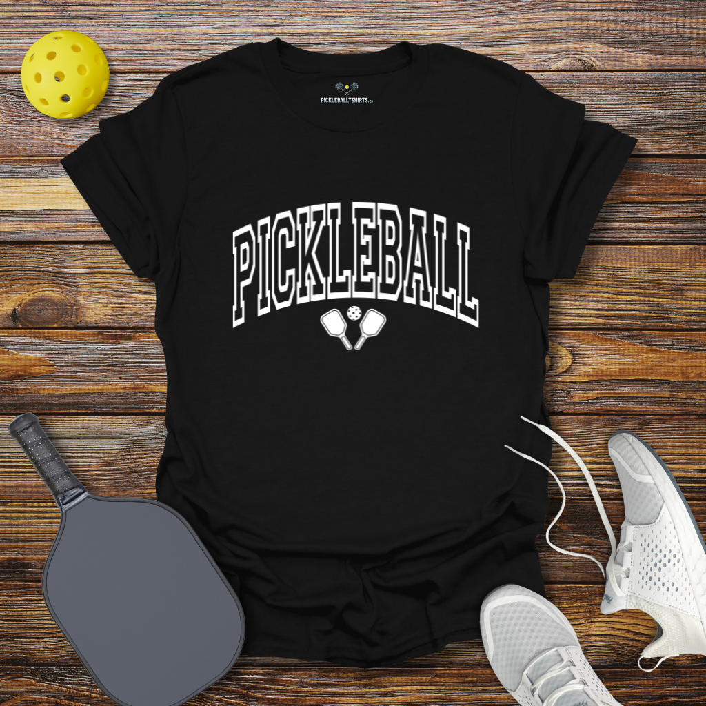 Pickleball Retro Slogan T-Shirt