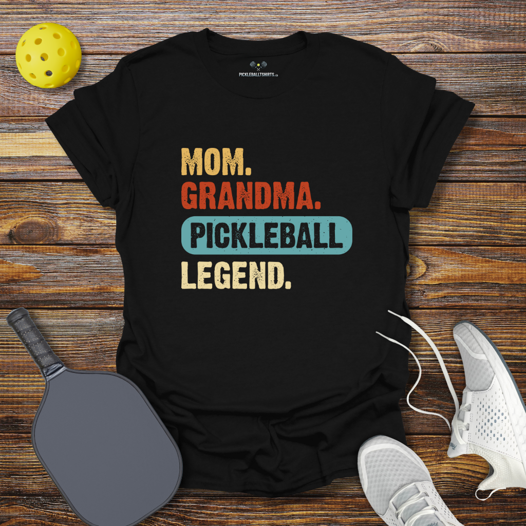 Mom Grandma Pickleball Legend T-Shirt