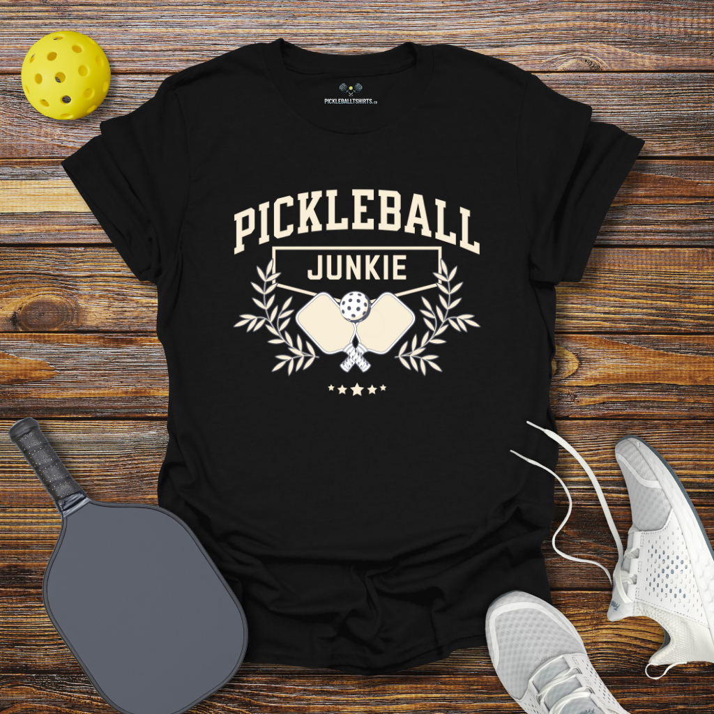 Pickleball Junkie T-Shirt