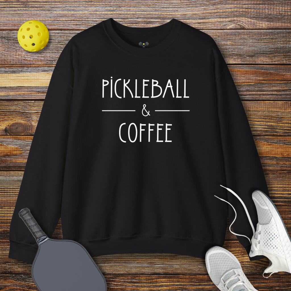 Pickleball & Coffee Sweatshirt
