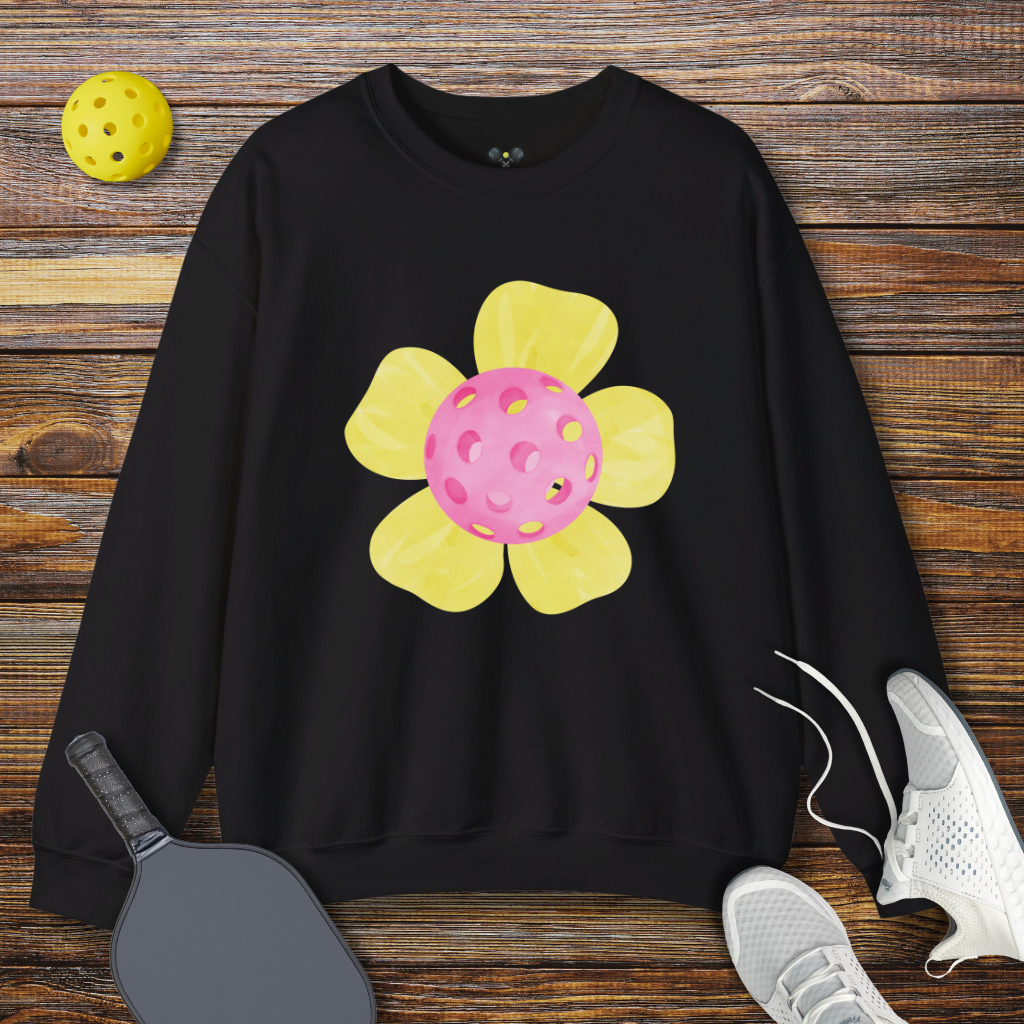 Pickleball Flower 2 Sweatshirt