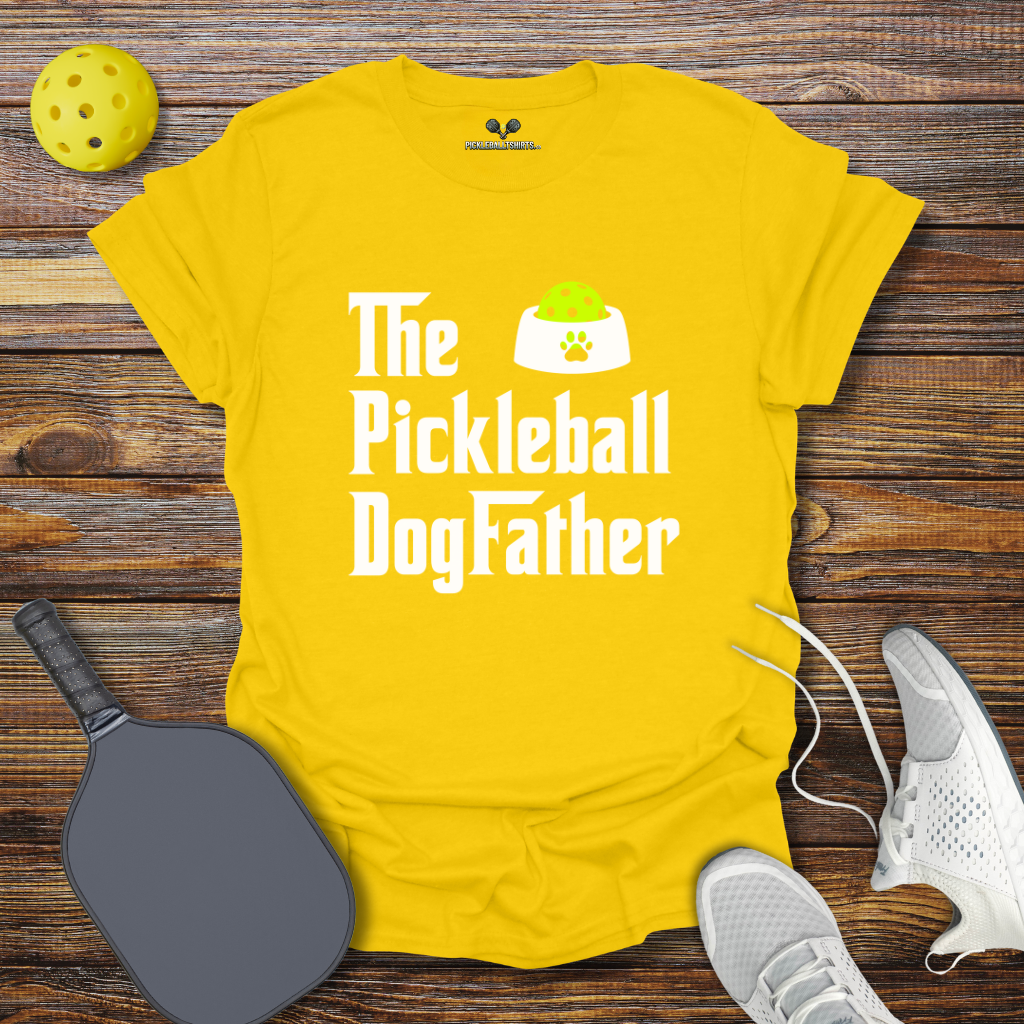 The Pickleball Dogfather T-Shirt