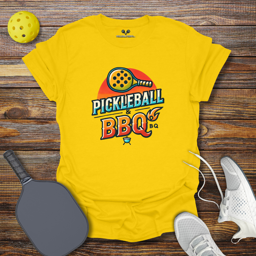 Pickleball and BBQ T-Shirt