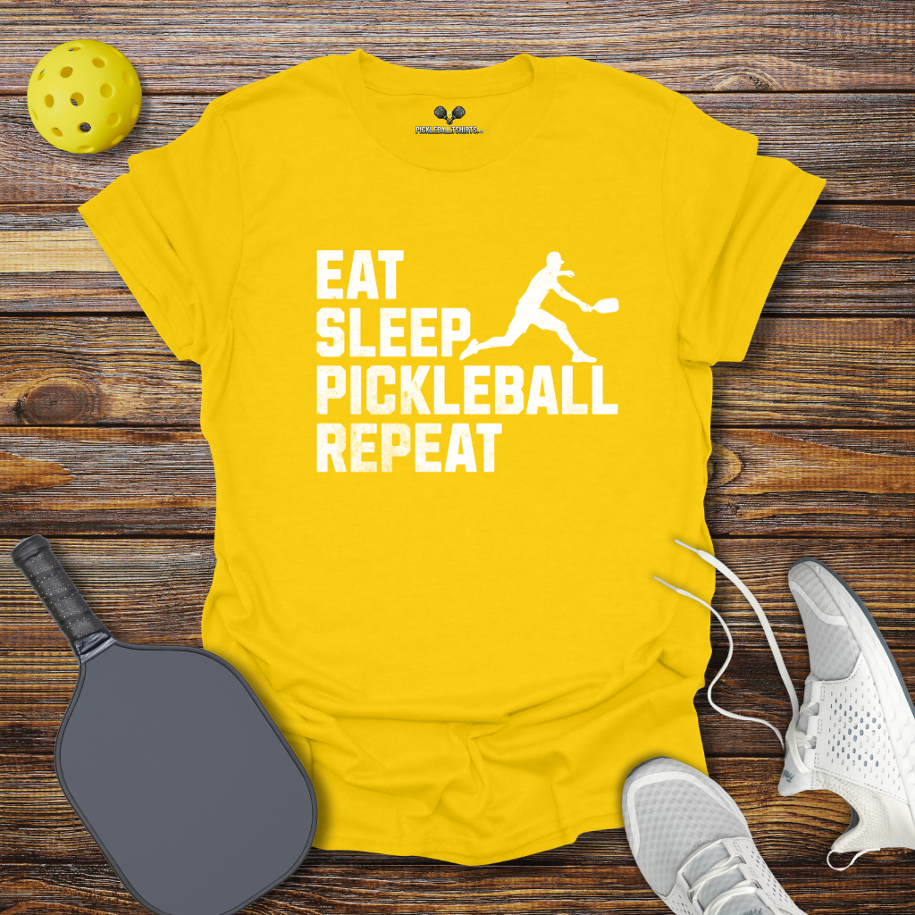 Eat Sleep Pickleball Repeat T-Shirt