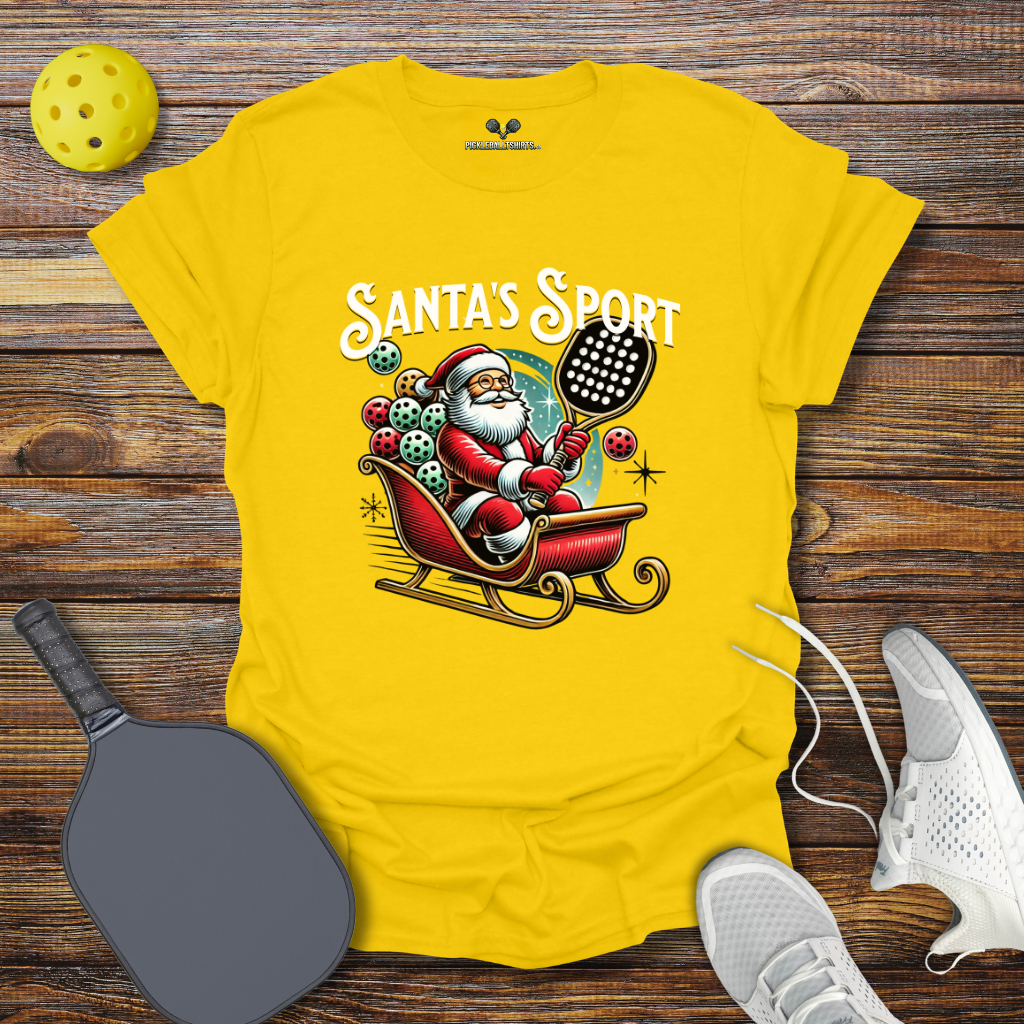 Santa's Sport Christmas T-Shirt