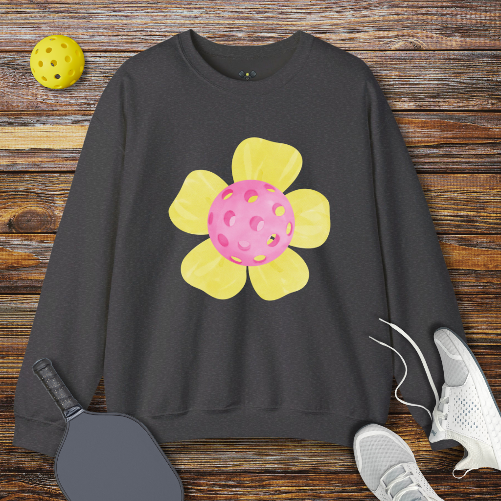 Pickleball Flower 2 Sweatshirt