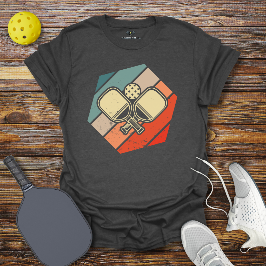 Pickleball Retro Padles T-Shirt