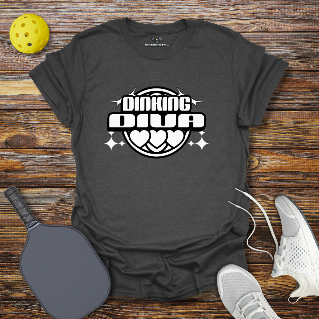 Dinking Diva Pickleball T-Shirt