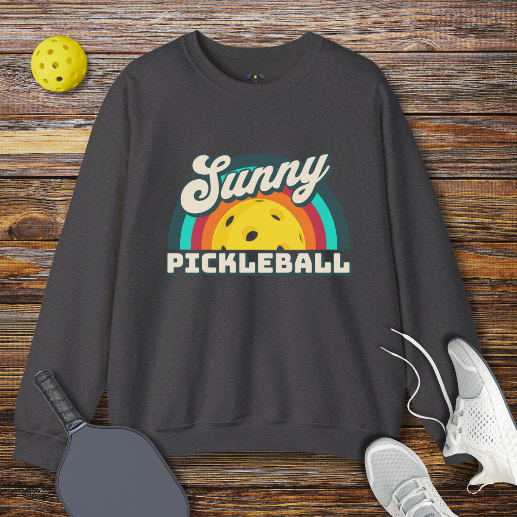 Sunny Pickleball Retro Sweatshirt