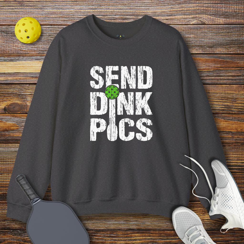 Send Dink Pics Sweatshirt