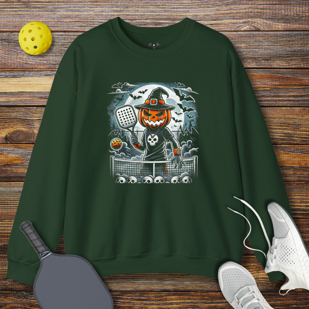 Halloween Pickleballer Sweatshirt