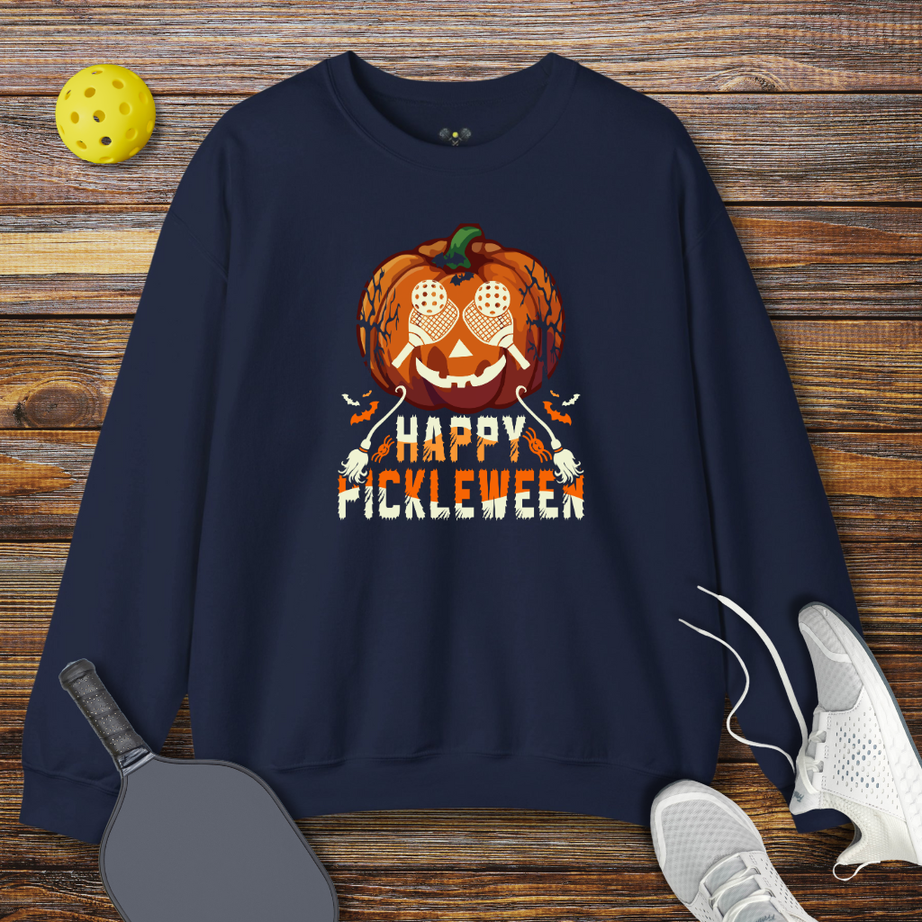 Happy Pickleween Halloween Sweatshirt