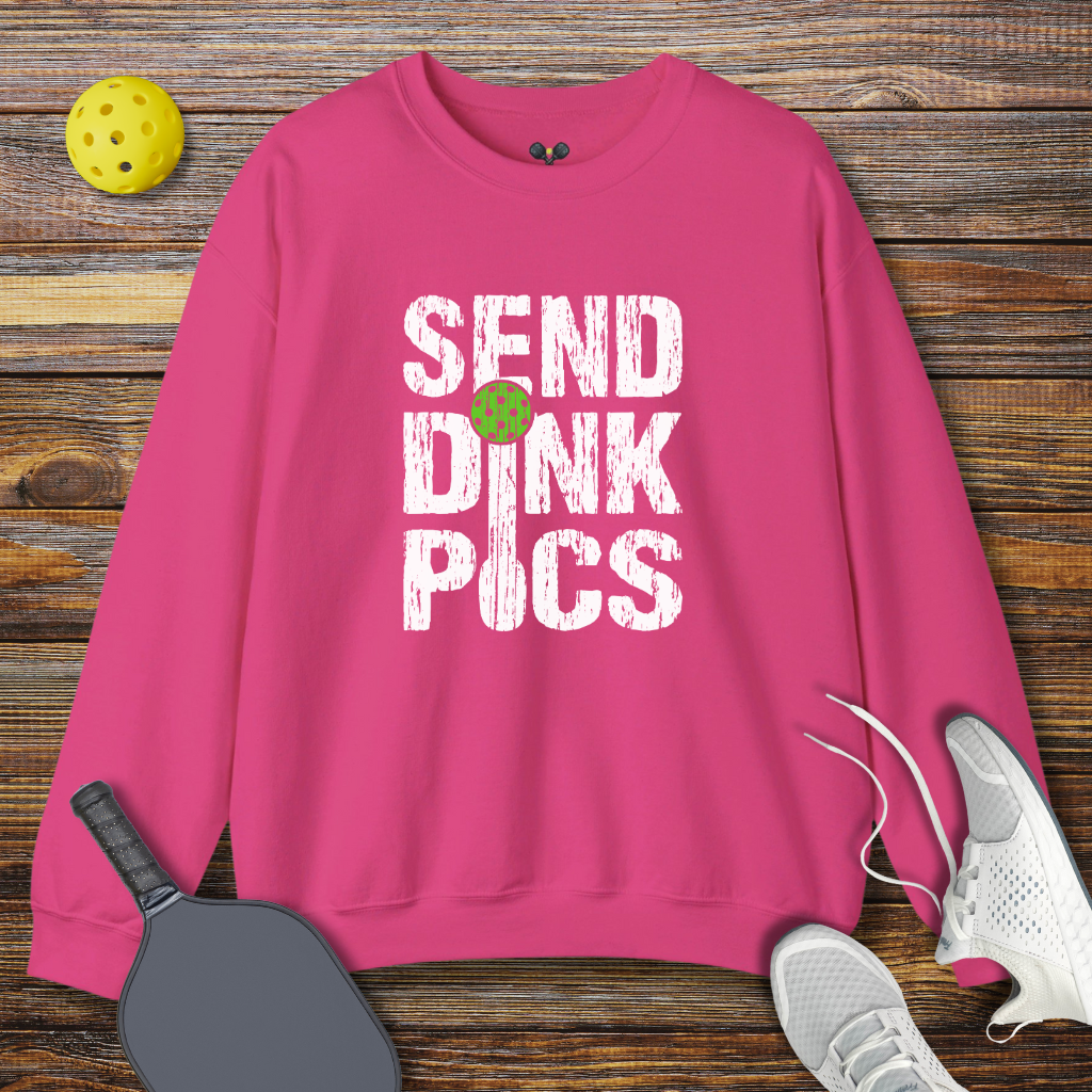 Send Dink Pics Sweatshirt