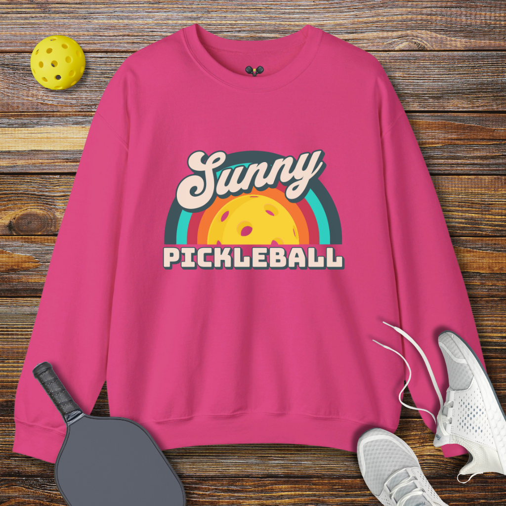 Sunny Pickleball Retro Sweatshirt