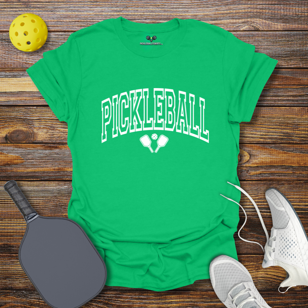 Pickleball Retro Slogan T-Shirt