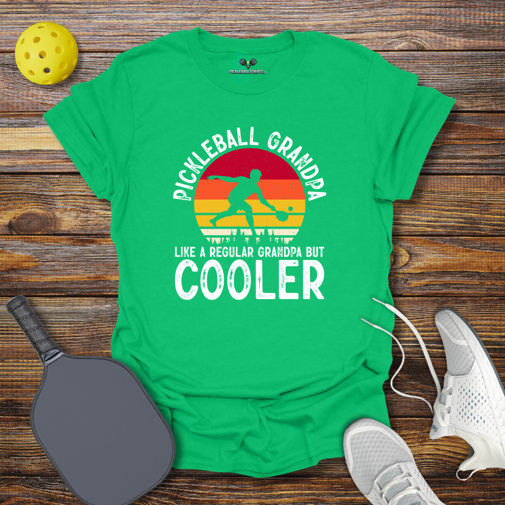 Pickleball Grandpa Like Regular Grandpa but Cooler T-Shirt