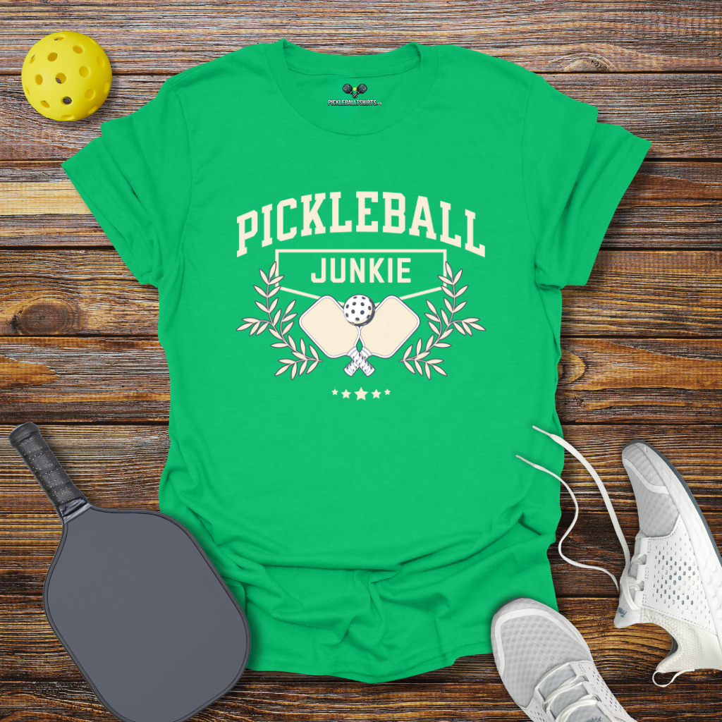 Pickleball Junkie T-Shirt