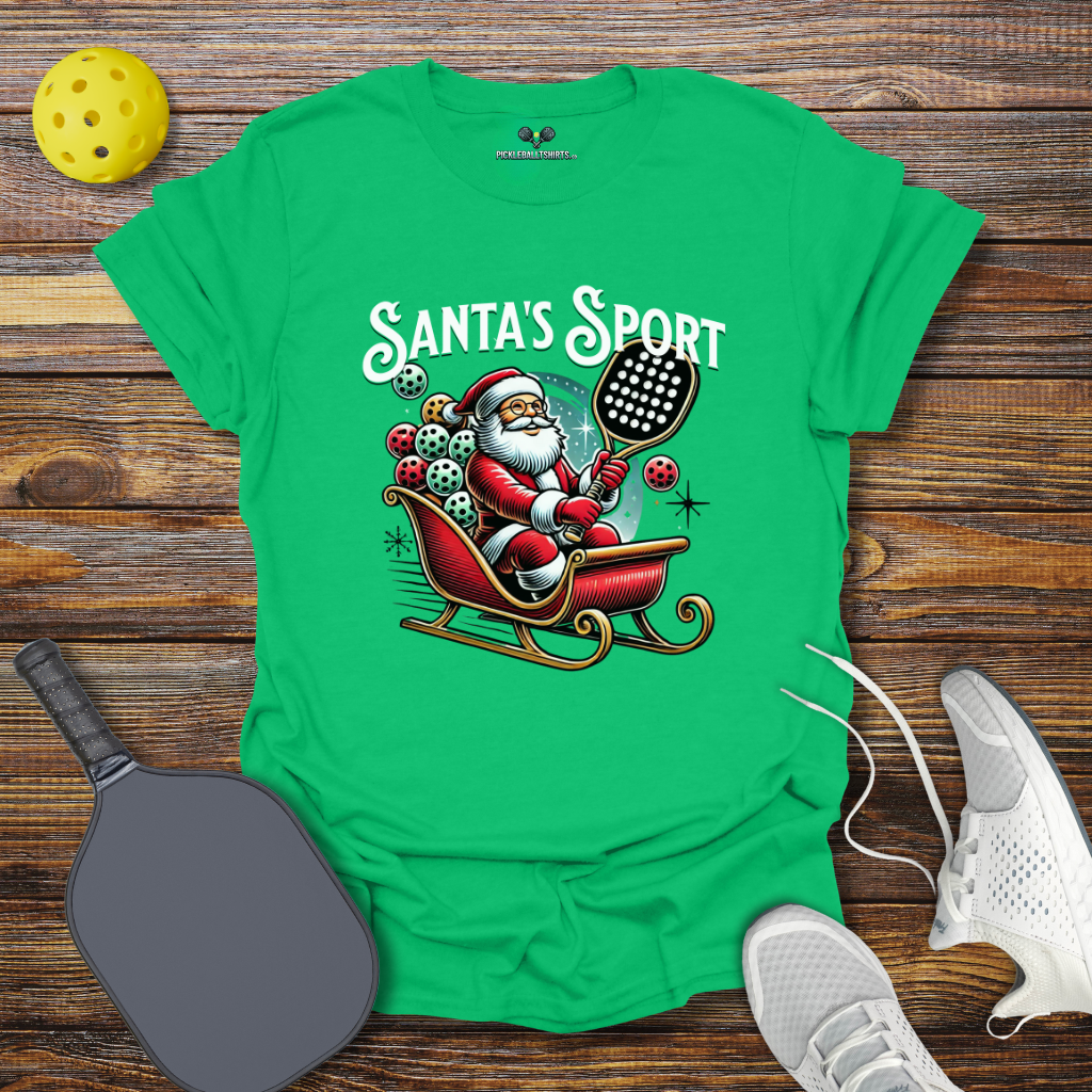 Santa's Sport Christmas T-Shirt