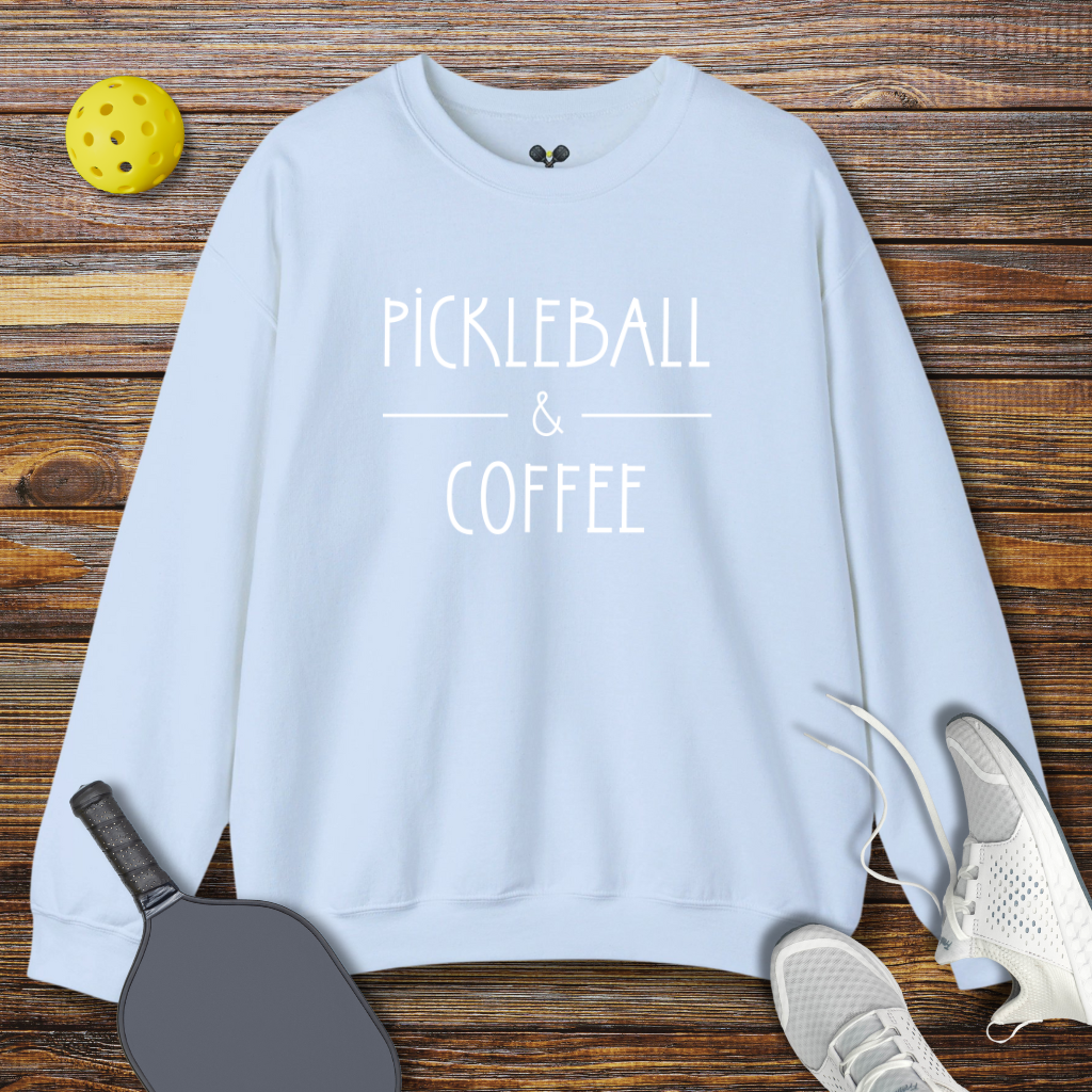 Pickleball & Coffee Sweatshirt