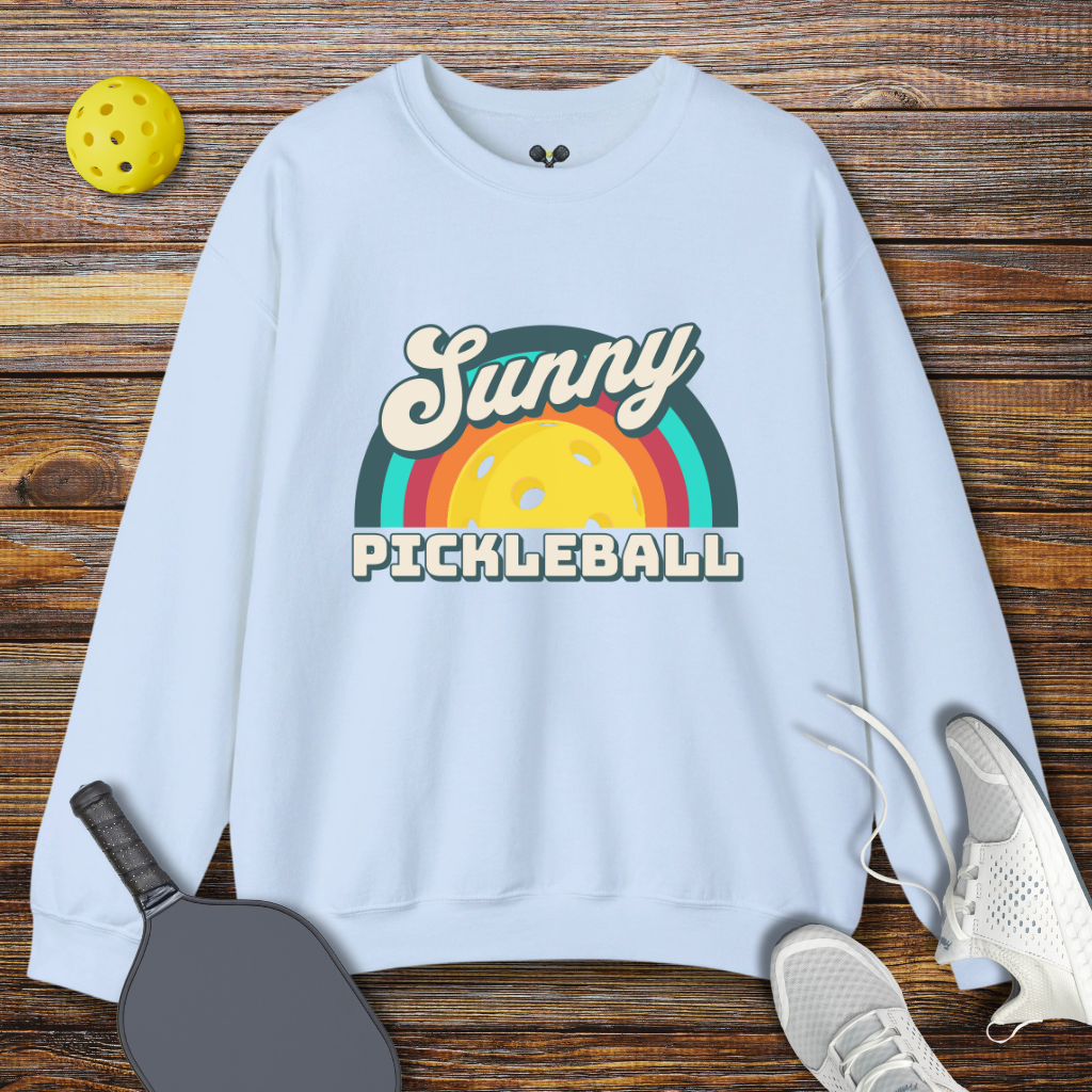 Sunny Pickleball Retro Sweatshirt