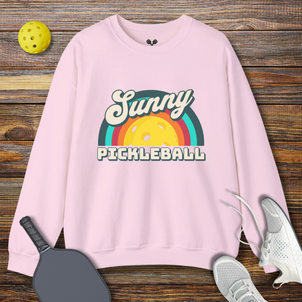 Sunny Pickleball Retro Sweatshirt