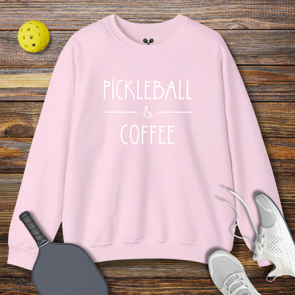 Pickleball & Coffee Sweatshirt