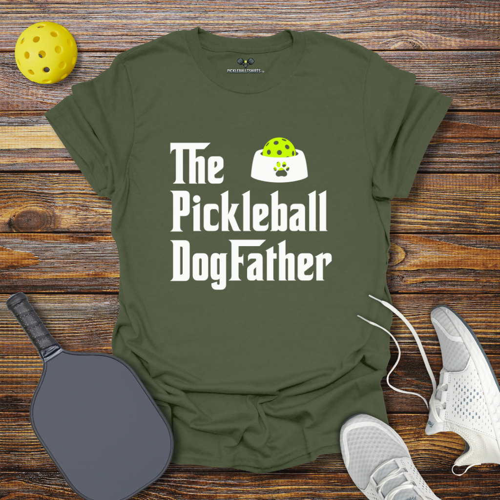 The Pickleball Dogfather T-Shirt