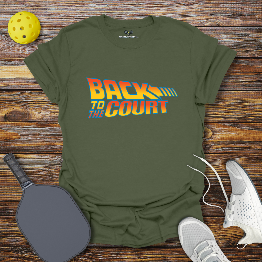 Back to the Court Pickleball T-Shirt