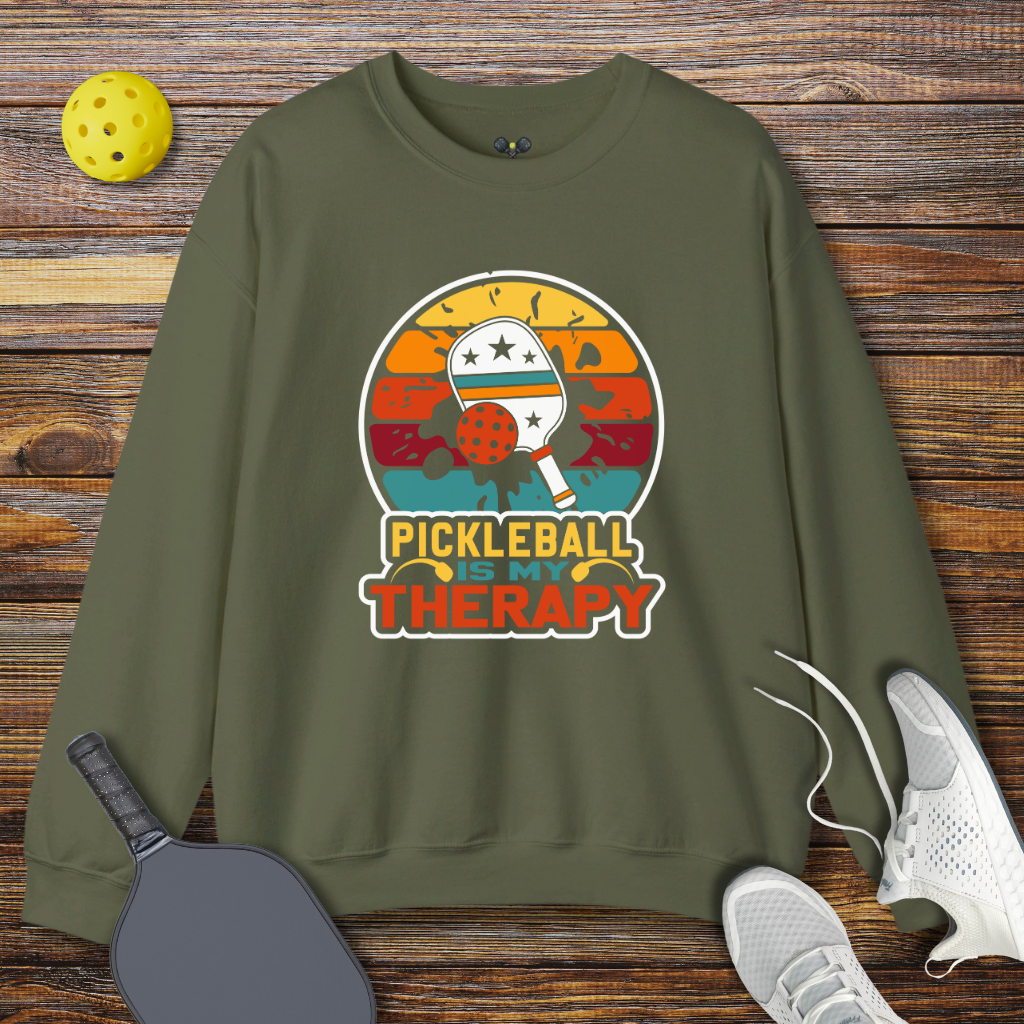 Pickleball is My Therapy Sweatshirt