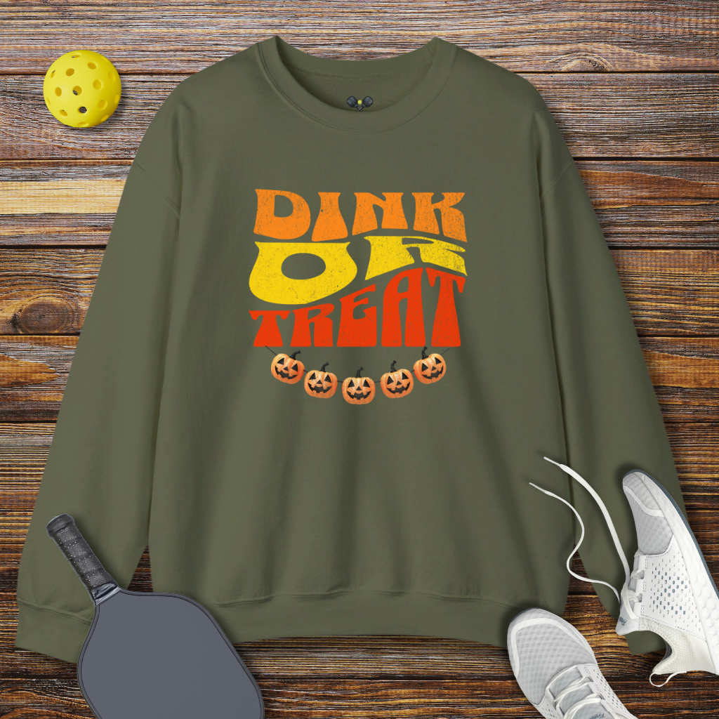 Dink or Treat Halloween Sweatshirt