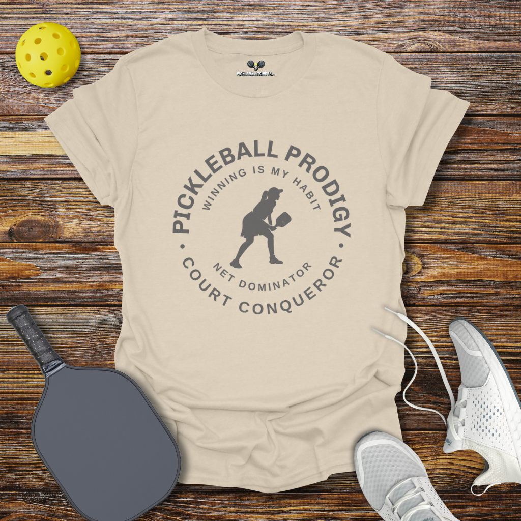 Pickleball Prodigy Court Conqueror for Her T-Shirt