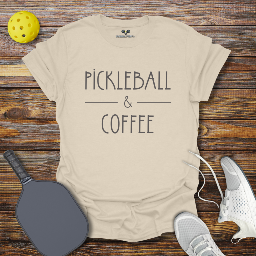 Pickleball and Coffee T-Shirt