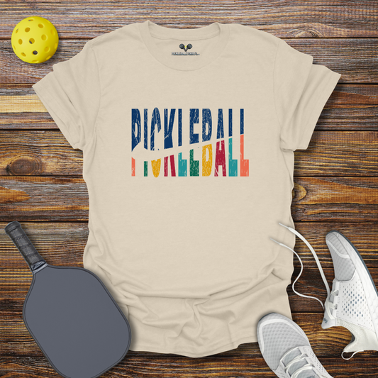 Pickleball Retro Logo T-Shirt