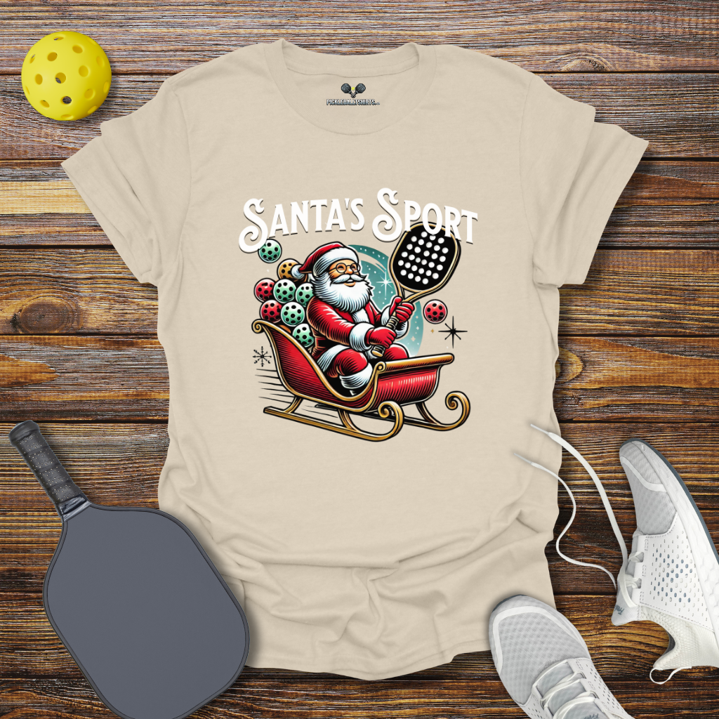 Santa's Sport Christmas T-Shirt