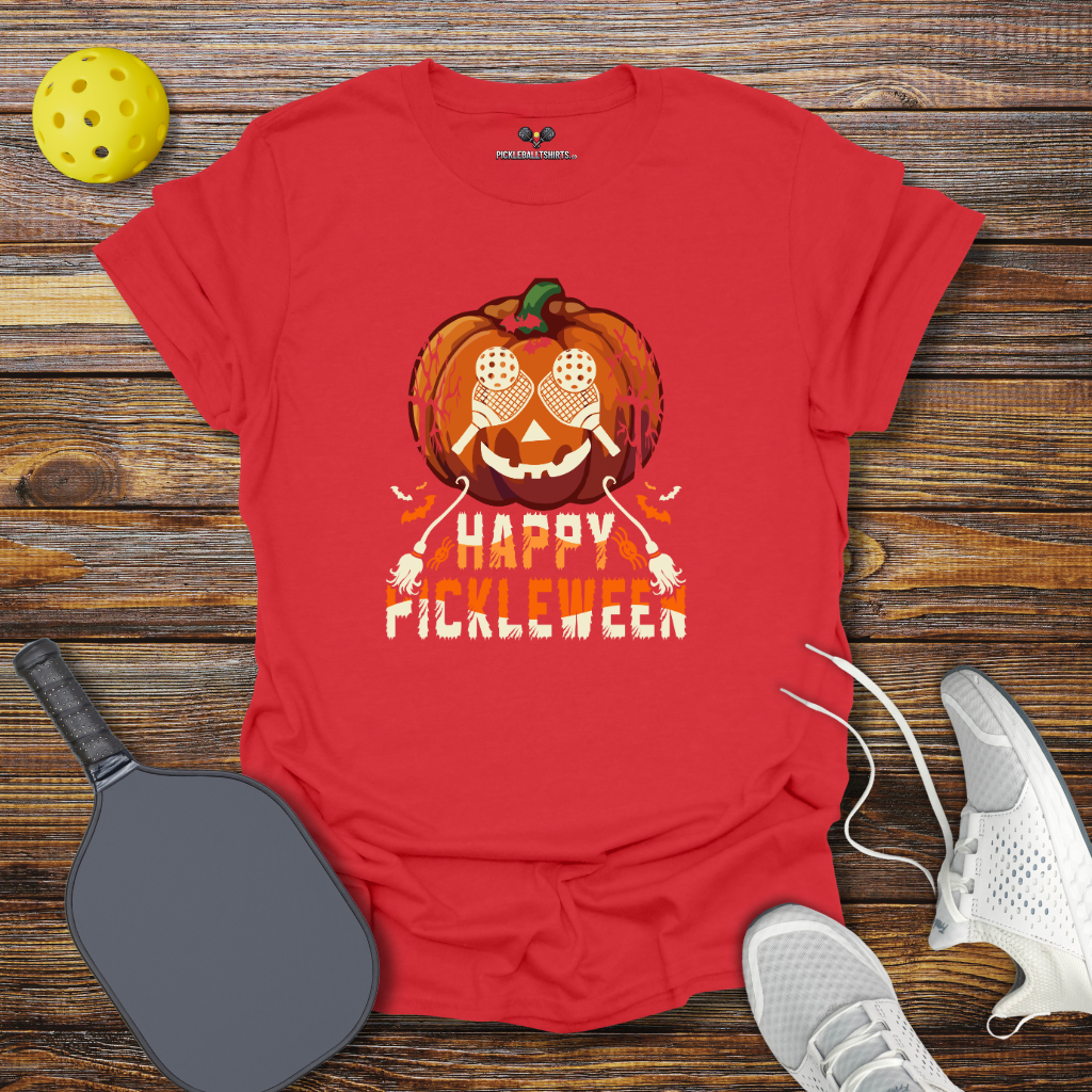 Happy Pickleween Halloween T-Shirt