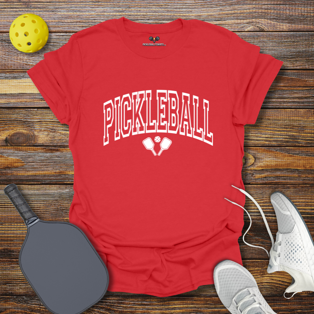 Pickleball Retro Slogan T-Shirt