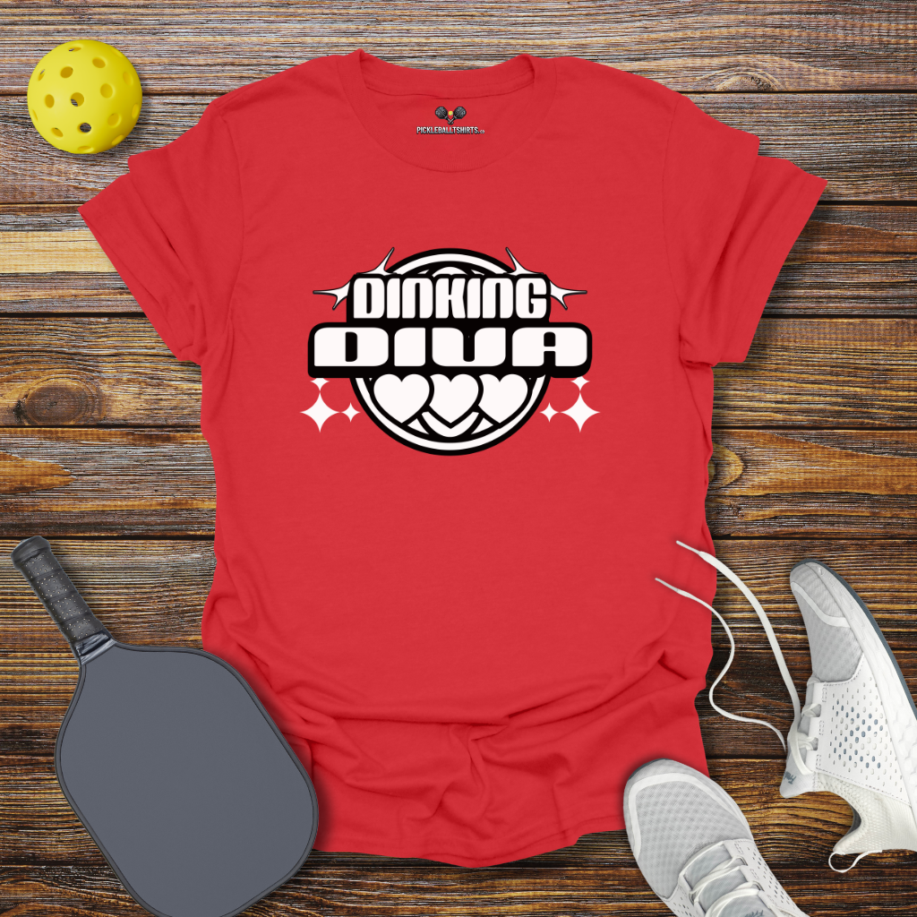 Dinking Diva Pickleball T-Shirt