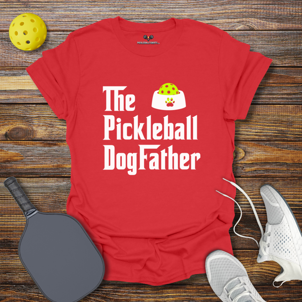 The Pickleball Dogfather T-Shirt