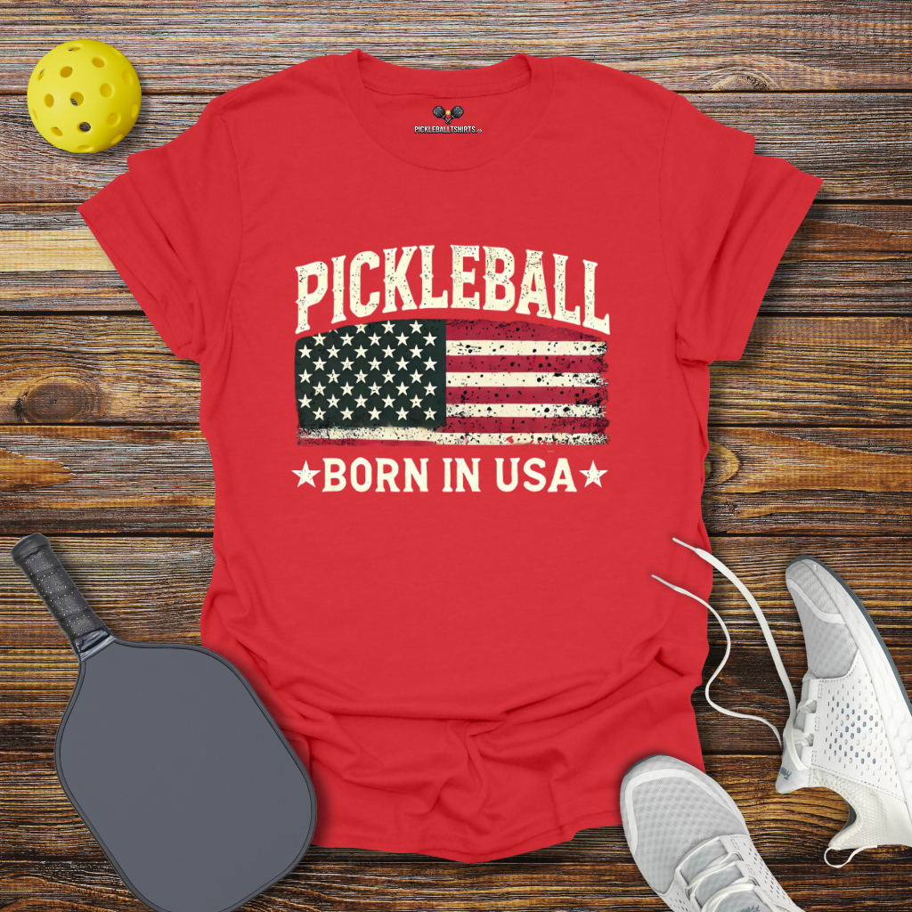 Pickleball Born in USA 2 T-Shirt