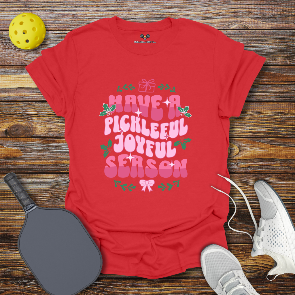 Have a Pickleful Joyful Season Christmas T-Shirt