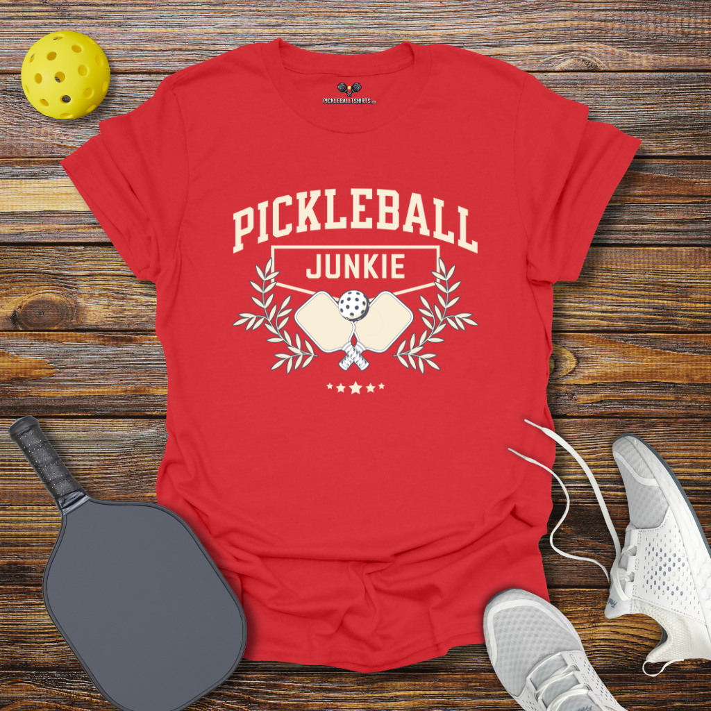 Pickleball Junkie T-Shirt